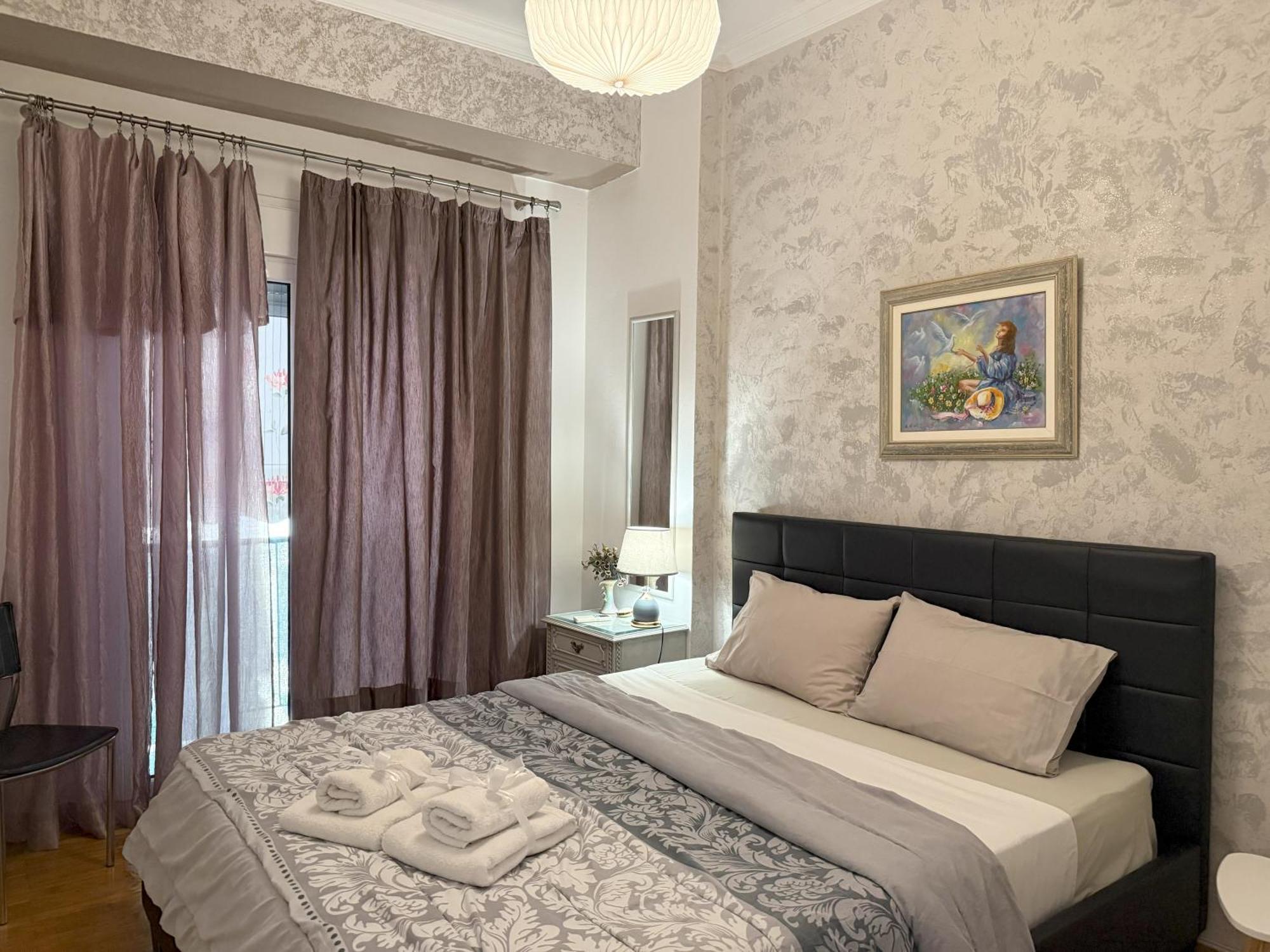 2 Bedrooms Apartment Center Of Athens 4 Min Subway Luaran gambar